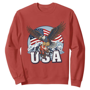 USA 1980 2026 American Eagle vs Canada Loon Sweatshirt Vintage Champs Retro Game Day Hockey Sports Fan TS02 Red Print Your Wear