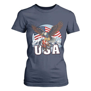 USA 1980 2026 American Eagle vs Canada Loon T Shirt For Women Vintage Champs Retro Game Day Hockey Sports Fan TS02 Navy Print Your Wear