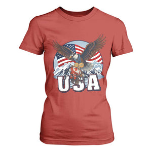 USA 1980 2026 American Eagle vs Canada Loon T Shirt For Women Vintage Champs Retro Game Day Hockey Sports Fan TS02 Red Print Your Wear