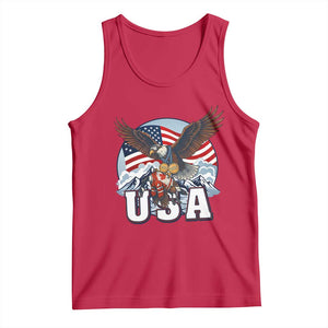 USA 1980 2026 American Eagle vs Canada Loon Tank Top Vintage Champs Retro Game Day Hockey Sports Fan TS02 Red Print Your Wear