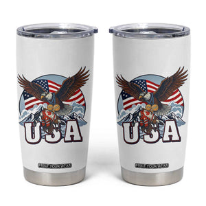 USA 1980 2026 American Eagle vs Canada Loon Tumbler Cup Vintage Champs Retro Game Day Hockey Sports Fan TS02 White Print Your Wear