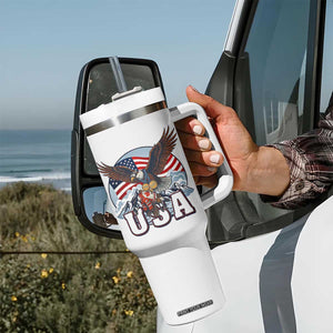 USA 1980 2026 American Eagle vs Canada Loon Tumbler With Handle Vintage Champs Retro Game Day Hockey Sports Fan TS02 Print Your Wear
