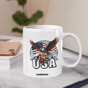 USA 1980 2026 American Eagle vs Canada Loon Coffee Mug Vintage Champs Retro Game Day Hockey Sports Fan TS02 Print Your Wear