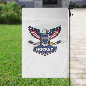 Screaming American Eagle Hockey Pride Graphic Garden Flag Proud USA Ice Sticks Sports Fan TS02 Print Your Wear