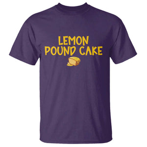 Lemon Pound Cake Team T Shirt Viral Meme Dessert Parody Internet Culture Fans TS02 Purple Print Your Wear