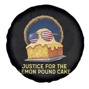 Justice for the Lemon Pound Cake Spare Tire Cover Viral Meme Dessert Parody Retro Hip Hop Vibe TS02 Print Your Wear