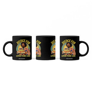 Justice for Lemon Pound Cake Patriotic Meme Coffee Mug Funny Viral Hip Hop Parody for Music Rap Fans TS02 Print Your Wear