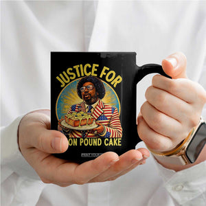 Justice for Lemon Pound Cake Patriotic Meme Coffee Mug Funny Viral Hip Hop Parody for Music Rap Fans TS02 Print Your Wear