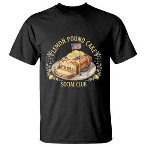 Lemon Pound Cake Social Club T Shirt Funny Viral Meme Dessert Parody Rap Fans TS02 Black Print Your Wear