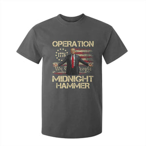 Operation Midnight Hammer T Shirt For Kid We The People 1776 American Flag TS02 Dark Heather Print Your Wear