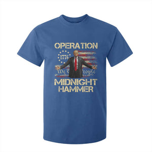 Operation Midnight Hammer T Shirt For Kid We The People 1776 American Flag TS02 Royal Blue Print Your Wear