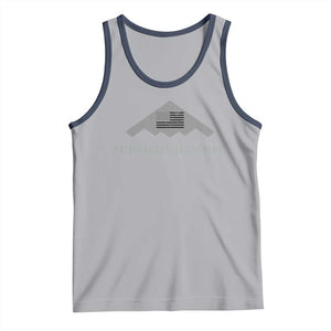 Operation Midnight Hammer Tank Top Stealth Patriot TS02 Athletic Heather Navy Print Your Wear