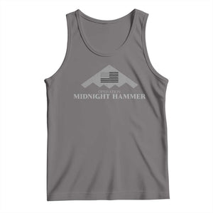 Operation Midnight Hammer Tank Top Stealth Patriot TS02 Deep Heather Print Your Wear