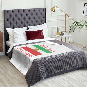 Make Iran Great Again Throw Blanket Vintage Lion and Sun Flag Patriotic Iranian Pride TS02 Print Your Wear