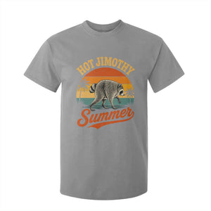 Hot Jimothy Summer Retro Sunset Beach Graphic T Shirt For Kid Funny Viral Seattle Raccoon Meme