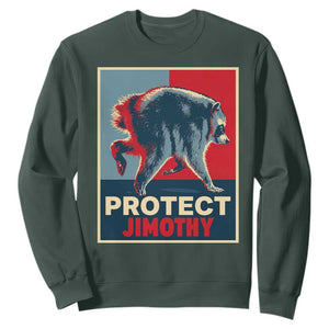 Protect Jimothy Seattle Raccoon Supporter Sweatshirt Hope Style Poster Parody Graphic
