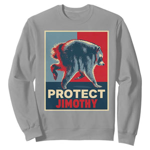 Protect Jimothy Seattle Raccoon Supporter Sweatshirt Hope Style Poster Parody Graphic