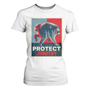 Protect Jimothy Seattle Raccoon Supporter T Shirt For Women Hope Style Poster Parody Graphic