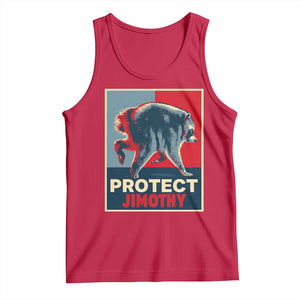 Protect Jimothy Seattle Raccoon Supporter Tank Top Hope Style Poster Parody Graphic