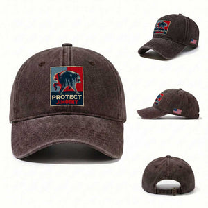 Protect Jimothy Seattle Raccoon Supporter Washed Cotton Baseball Cap Hope Style Poster Parody Graphic