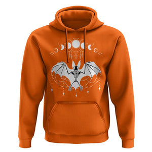 Halloween Bat Hoodie Stay Spooky Witchy Celestial Dark Academia TS02 Orange Print Your Wear