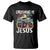 Funny Jesus T Shirt Crushing It With Jesus TS02 Black Printyourwear