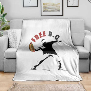 Free DC Sandwich Toss Throw Blanket Washington DC Political Satire TS02 Print Your Wear