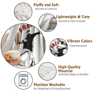 Free DC Sandwich Toss Throw Blanket Washington DC Political Satire TS02 Print Your Wear