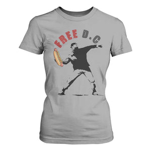 Free DC Sandwich Toss T Shirt For Women Washington DC Political Satire TS02 Sport Gray Print Your Wear