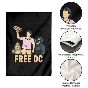 Free DC Sandwich Guy Garden Flag Washington DC Pride Political Satire TS02 Print Your Wear