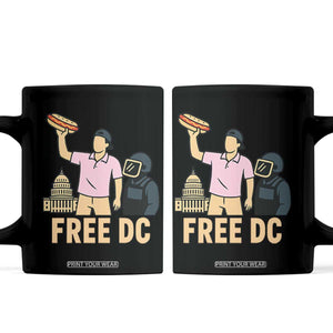 Free DC Sandwich Guy Coffee Mug Washington DC Pride Political Satire TS02 Black Print Your Wear