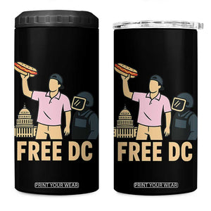 Free DC Sandwich Guy 4 in 1 Can Cooler Tumbler Washington DC Pride Political Satire TS02 One Size: 16 oz Black Print Your Wear