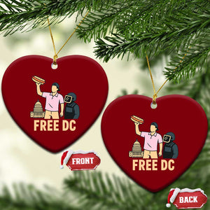 Free DC Sandwich Guy Ceramic Ornament Washington DC Pride Political Satire TS02 Print Your Wear