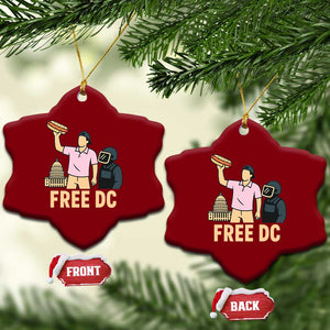 Free DC Sandwich Guy Ceramic Ornament Washington DC Pride Political Satire TS02 Print Your Wear