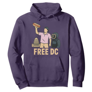 Free DC Sandwich Guy Hoodie Washington DC Pride Political Satire TS02 Purple Print Your Wear