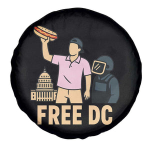 Free DC Sandwich Guy Spare Tire Cover Washington DC Pride Political Satire TS02 Print Your Wear