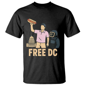Free DC Sandwich Guy T Shirt Washington DC Pride Political Satire TS02 Black Print Your Wear