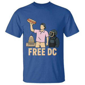 Free DC Sandwich Guy T Shirt Washington DC Pride Political Satire TS02 Royal Blue Print Your Wear