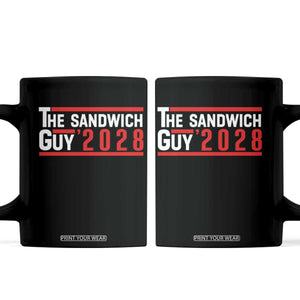 The Sandwich Guy 2028 Coffee Mug Political Parody TS02 Black Print Your Wear