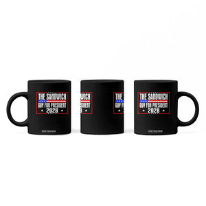 The Sandwich Guy for President 2028 Coffee Mug Funny Patriotic Campaign Parody TS02 Print Your Wear