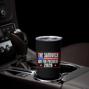 The Sandwich Guy for President 2028 Tumbler Cup Funny Patriotic Campaign Parody TS02 Print Your Wear