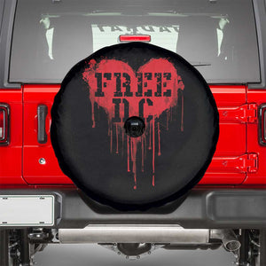 Free DC Graffiti Dripping Heart Graphic Spare Tire Cover Washington DC Pride Political Satire TS02 Black Print Your Wear