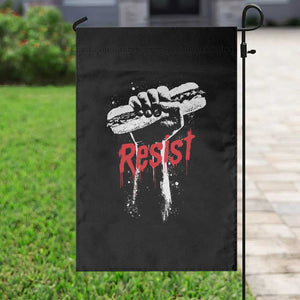 Resist with Sandwich Power Garden Flag Funny Food Rebellion Political Satire TS02 Print Your Wear