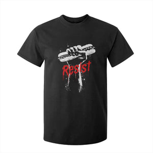 Resist with Sandwich Power T Shirt For Kid Funny Food Rebellion Political Satire TS02 Black Print Your Wear