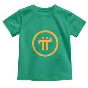 Pi Cryptocurrency Toddler T Shirt Crypto Coins Network TS02 Irish Green Print Your Wear