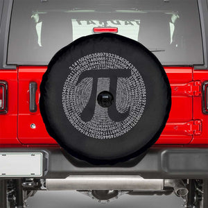 Funny Number Pi Spare Tire Cover Pi 3.14 Pi Number Symbol Math Science Gift TS02 Black Print Your Wear