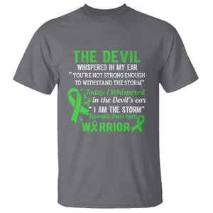 Traumatic Brain Injury Awareness T Shirt I Am The Storm TBI Warrior TS02 Charcoal Print Your Wear