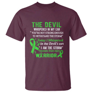 Traumatic Brain Injury Awareness T Shirt I Am The Storm TBI Warrior TS02 Maroon Print Your Wear