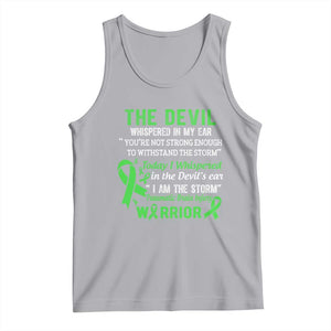 Traumatic Brain Injury Awareness Tank Top I Am The Storm TBI Warrior TS02 Athletic Heather Print Your Wear