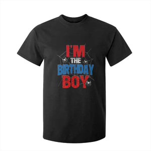 Spider Birthday Boy T Shirt For Kid Spiders Lover Bday Party TS02 Black Print Your Wear